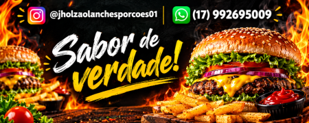 Capa JHOWZÃO LANCHES 